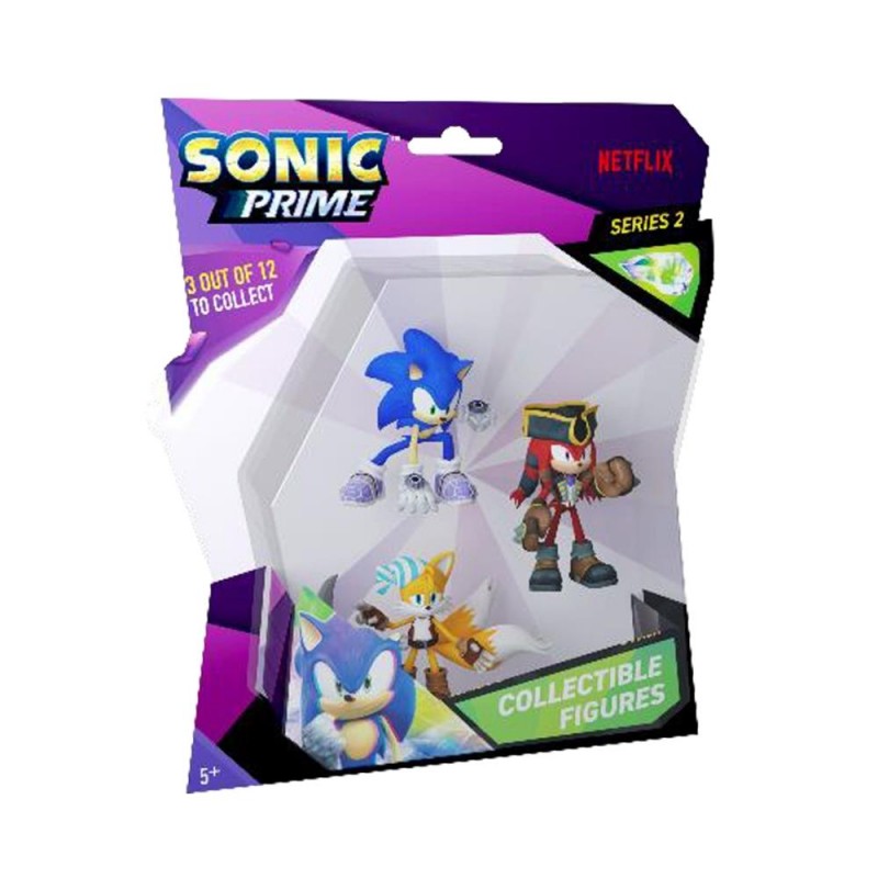 SNC2220 Sonic Prime pack 3 personaggi