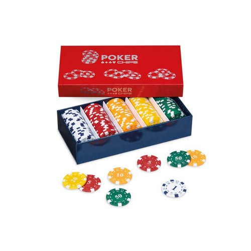 003480 SCATOLA 125 FICHES CON VALORE
