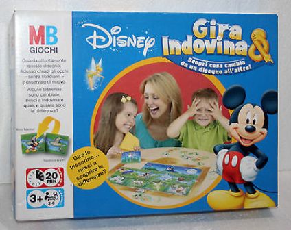 GIOCO DI SOCIETA' 00428 GIRA & INDOVINA DISNEY