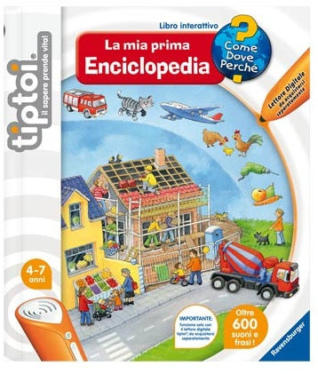EDUCATIVO 00625 Tip Toi Libro La mia prima enciclopedia 4-7 anni con 600 suoni e frasi (lettore da acquistare a parte)