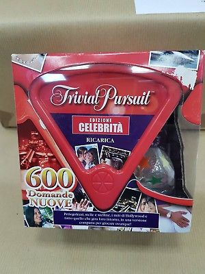 VINTAGE 01102 Trivial pursuit ricarica Ediz. Celebrità