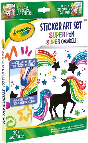 04-0493 Super Pen Sticker Art Set ricarica