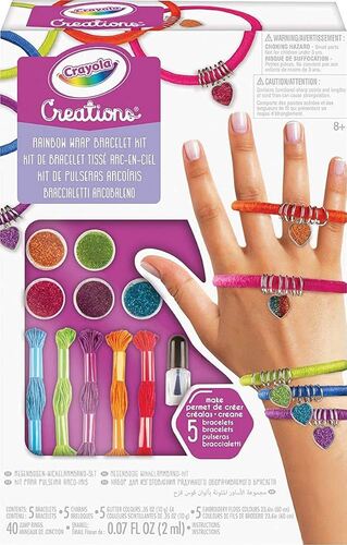 04-0665 Creations- Set Braccialetti Arcobaleno