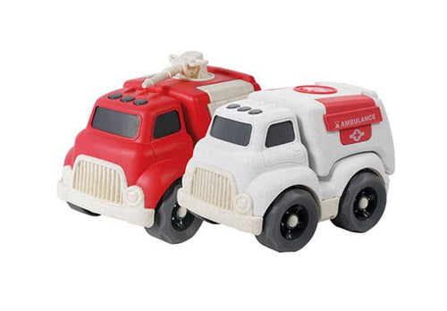 PRIMA INFANZIA 054060 TRUCK BIG 2PZ AUTOPOMPA+AMBULANZA