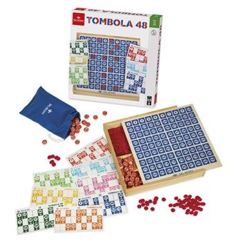 GIOCO DI SOCIETA' 055757 LA TOMBOLA IN LEGNO