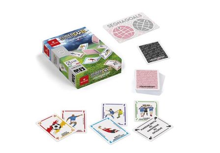 GIOCO DI SOCIETA'  057080 CARTE SUPERGOAL LA GAZZETTA DELLO SPORT