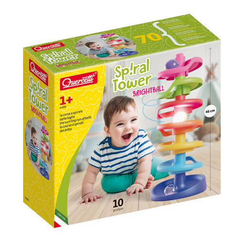 Quercetti 6499 Spiral tower brightball