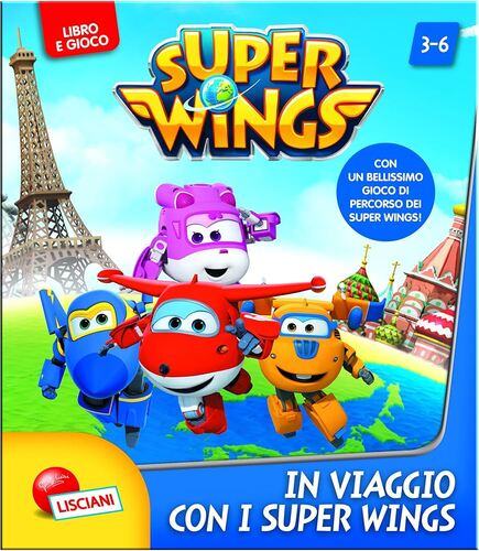 EDUCATIVO 09061 SUPER WINGS LIBROGIOCO SUPER IN VIAGGIO CON I SUPER WINGS