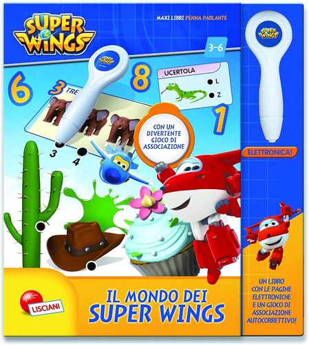 EDUCATIVO 09092 SUPER WINGS MAXILIBRO PENNA ELETTRONICA IL MONDO DI SUPER WINGS