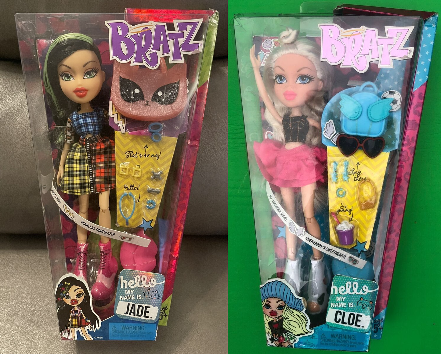 VINTAGE Bambola Bratz Hello my name is Jade / Cloe -  Giochi Preziosi MGA 2015 - Inserzione Bambola singola