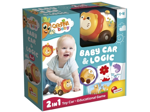 EDUCATIVO 102266 CAROTINA BABY LION CAR & LOGIC