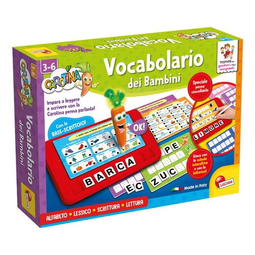 EDUCATIVO 102327 CAROTINA PENNA PARLANTE VOCABOLARIO DEI BAMBINI
