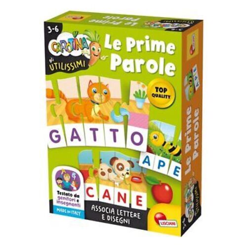 EDUCATIVO 102334 CAROTINA GLI UTILISSIMI LE PRIME PAROLE