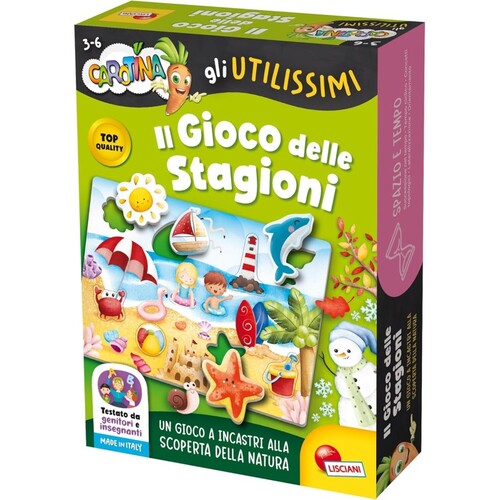 EDUCATIVO 102389 CAROTINA GLI UTILISSIMI IL GIOCO DELLE STAGIONI