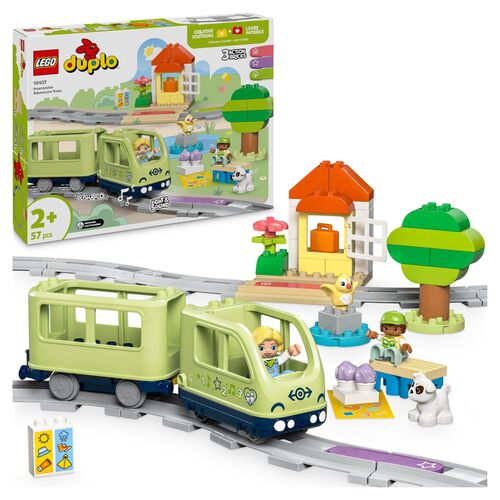 LEGO DUPLO 10427 TRENO D’AVVENTURA INTERATTIVO