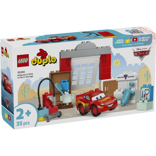 Lego Disney 10456 Visita McQueen officina di Doc
