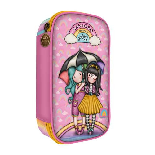 SCUOLA 1046GJ14 ASTUCCIO QUICK CASE BE KIND TO EACH OTHER GORJUSS
