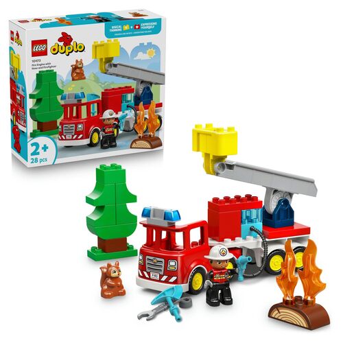 Lego Duplo 10473 Autopompa con macchinetta e pompiere
