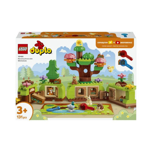 Lego Duplo 10480 Foresta esplorativa con animali selvatici