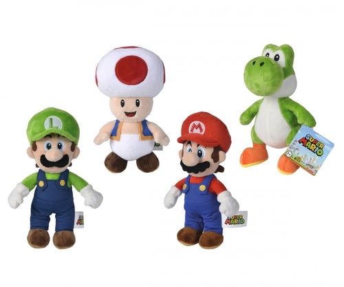 109231009EUH Peluche SuperMario singolo cm.20 - 4 varianti