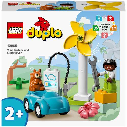 Lego Duplo 10985 Turbina eolice e auto elettrica