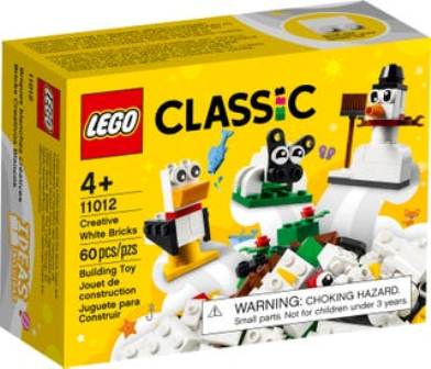 Lego Classic 11012 Mattoncini bianchi creativi
