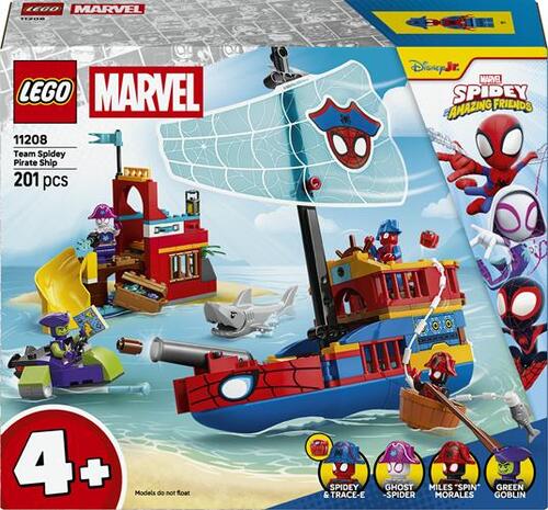 Lego Marvel Super Heroes 11208 Nave pirata del Team Spidey