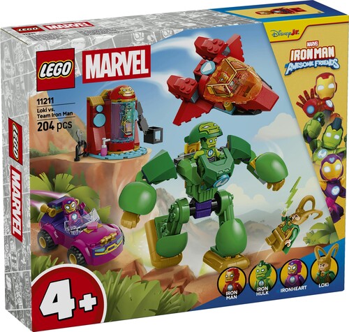 Lego Marvel Super Heroes 11211 Loki vs. Team Iron man