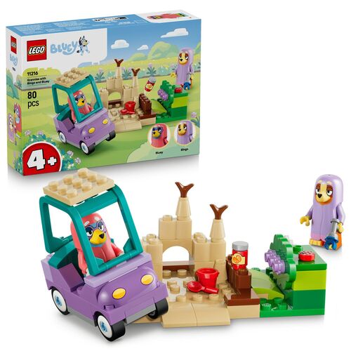 Lego Bluey 11216 Nonne con Bingo e Bluey