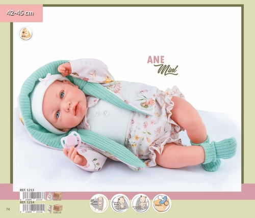 1214 BAMBOLA ANE MINT 42-45CM