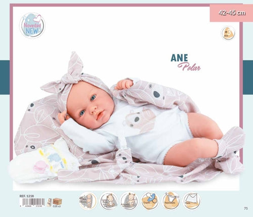 1218 BAMBOLA ANE POLAR 42-45CM