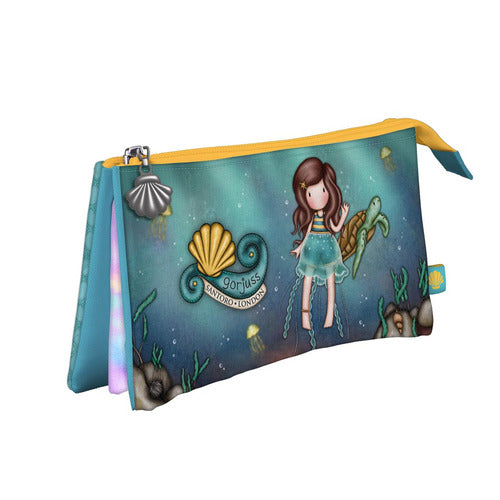 SCUOLA 1280GJ01 BUSTA A 3 SCOMPARTI DEEP SECRETS GORJUSS