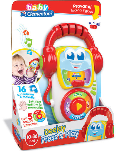 PRIMA INFANZIA 14982 Deejay Press & Play