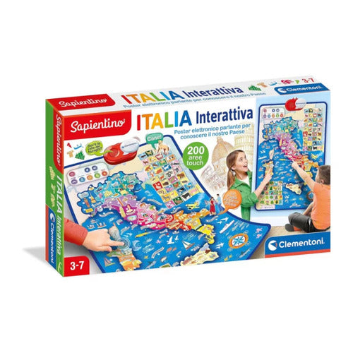EDUCATIVO 16445 MAPPA INTERATTIVA ITALIA