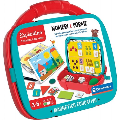 EDUCATIVO 16715 VALIGETTA MAGNETICA NUMERI E FORME
