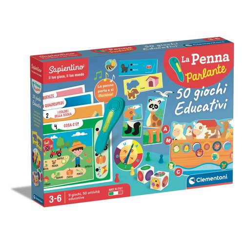 EDUCATIVO 16799 PENNA INTERATTIVA - 50 GIOCHI