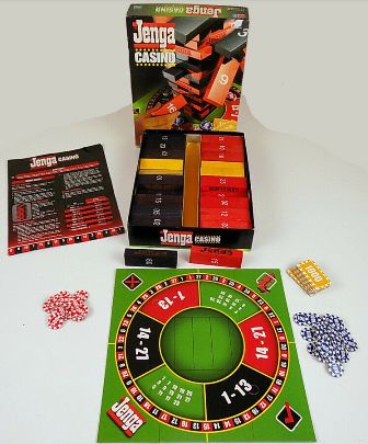 GIOCO DI SOCIETA' 17364 JENGA CASINO' HASBRO