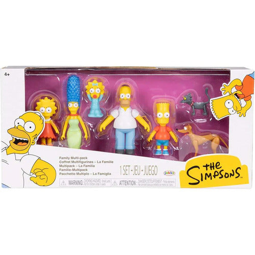 175394 The Simpsons personaggi articolati 6 cm multipack Wave 1