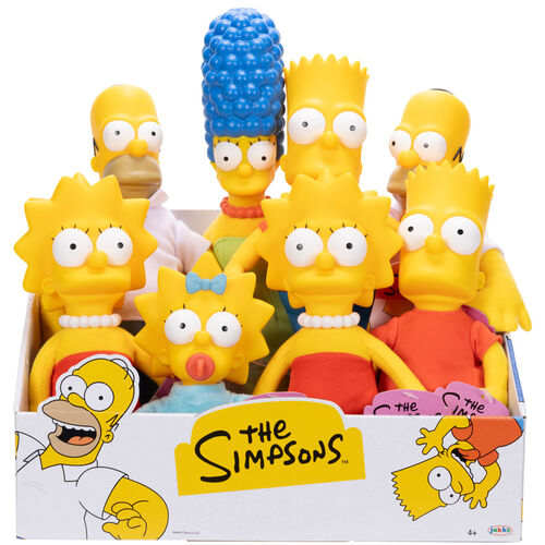175454-PQ Peluche The Simpsons singolo - 5 varianti