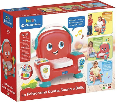 PRIMA INFANZIA 17754 POLTRONCINA CANTA,SUONA E BALLA