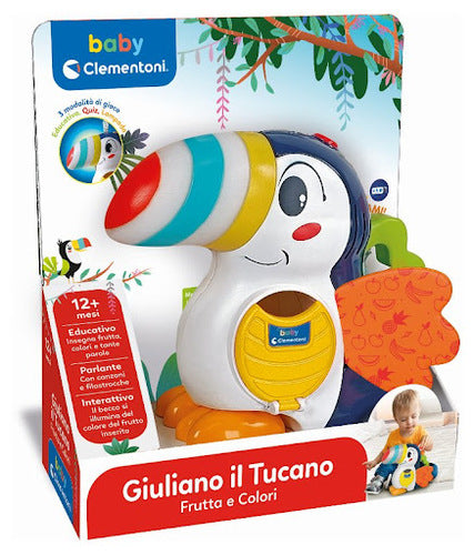 PRIMA INFANZIA 17956 GIULIANO IL TUCANO FRUTTA E COLORI