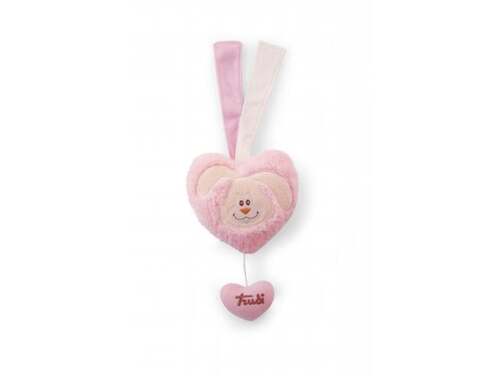 18139 Carillon Cremino Cuore rosa 11x13x5cm