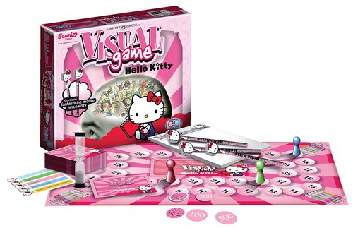 GIOCO DI SOCIETA' 1845 VISUAL GAME H.KITTY
