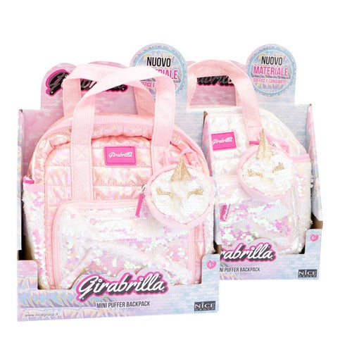 TEMPO LIBERO 19067 GIRABRILLA PUFFER MINI BACKPACK - 2 VARIANTI