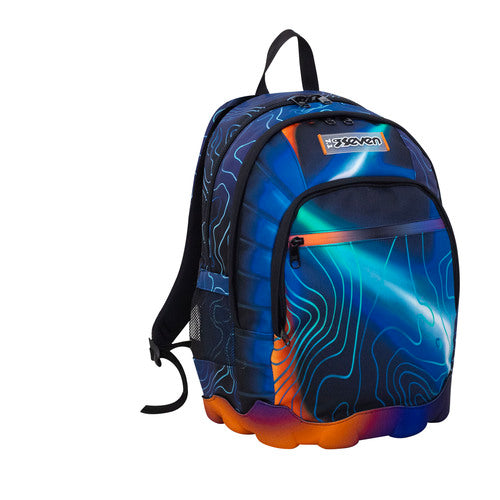 SCUOLA 200102481-550 ZAINO DUAL SEVEN MAPSET BOY