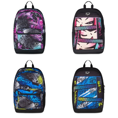 SCUOLA 200102588-000 REVERSIBLE NEW BACKPACK CON EARPHONES WIRELESS SEVEN JAPAN MOOD - 2 VARIANTI
