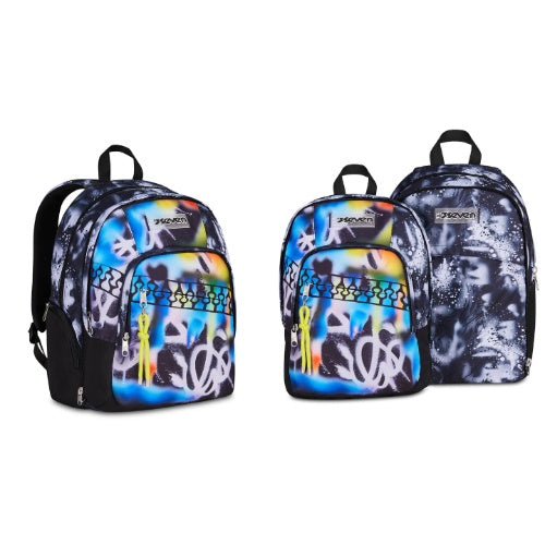 SCUOLA 200102628-535 ZAINO DUAL DETACH SEVEN BUZZY NOTE BOY