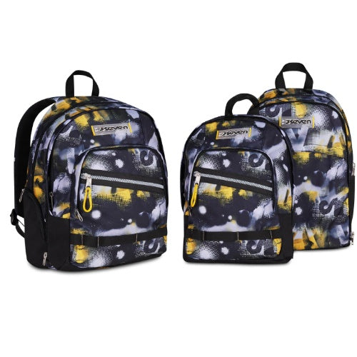 SCUOLA 200102646-822 ZAINO DUAL DETACH SEVEN GOLDEN PAINT