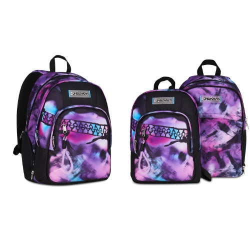 SCUOLA 200102654-349 ZAINO DUAL DETACH SEVEN PINK FUSION