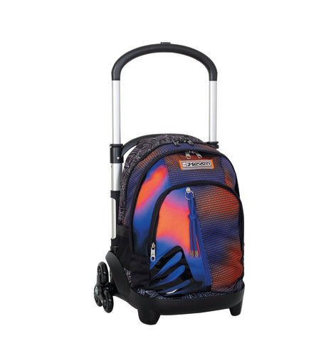 SCUOLA 200112451-542 ZAINO TROLLEY FLEX 3WD SEVEN SHADEFULL BOY